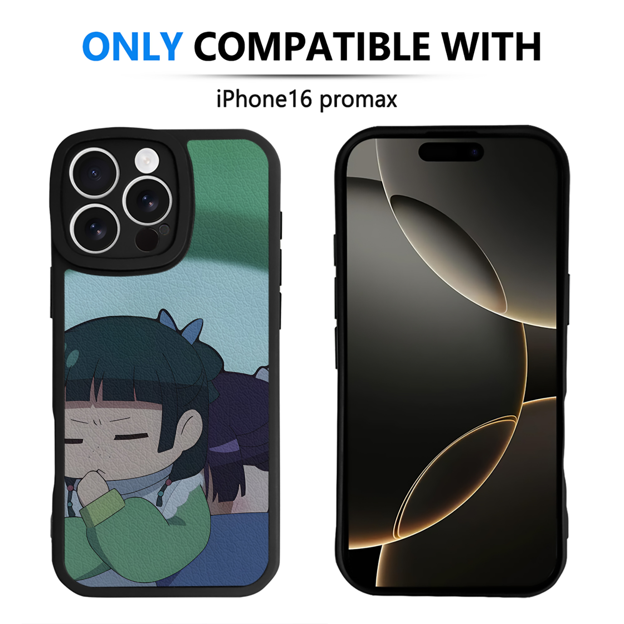 薬屋のひとりごと The Apothecary Diaries 【iPhone 16シリーズ対応】シリコンスマホケース（レザー調） 材質：シリコン